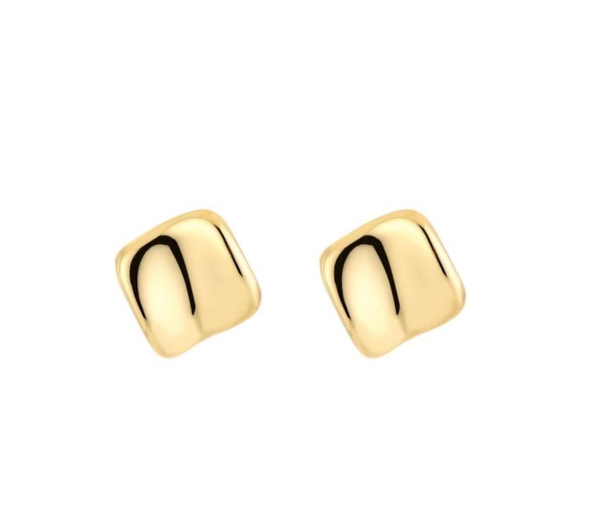 Square Oorbellen Goud