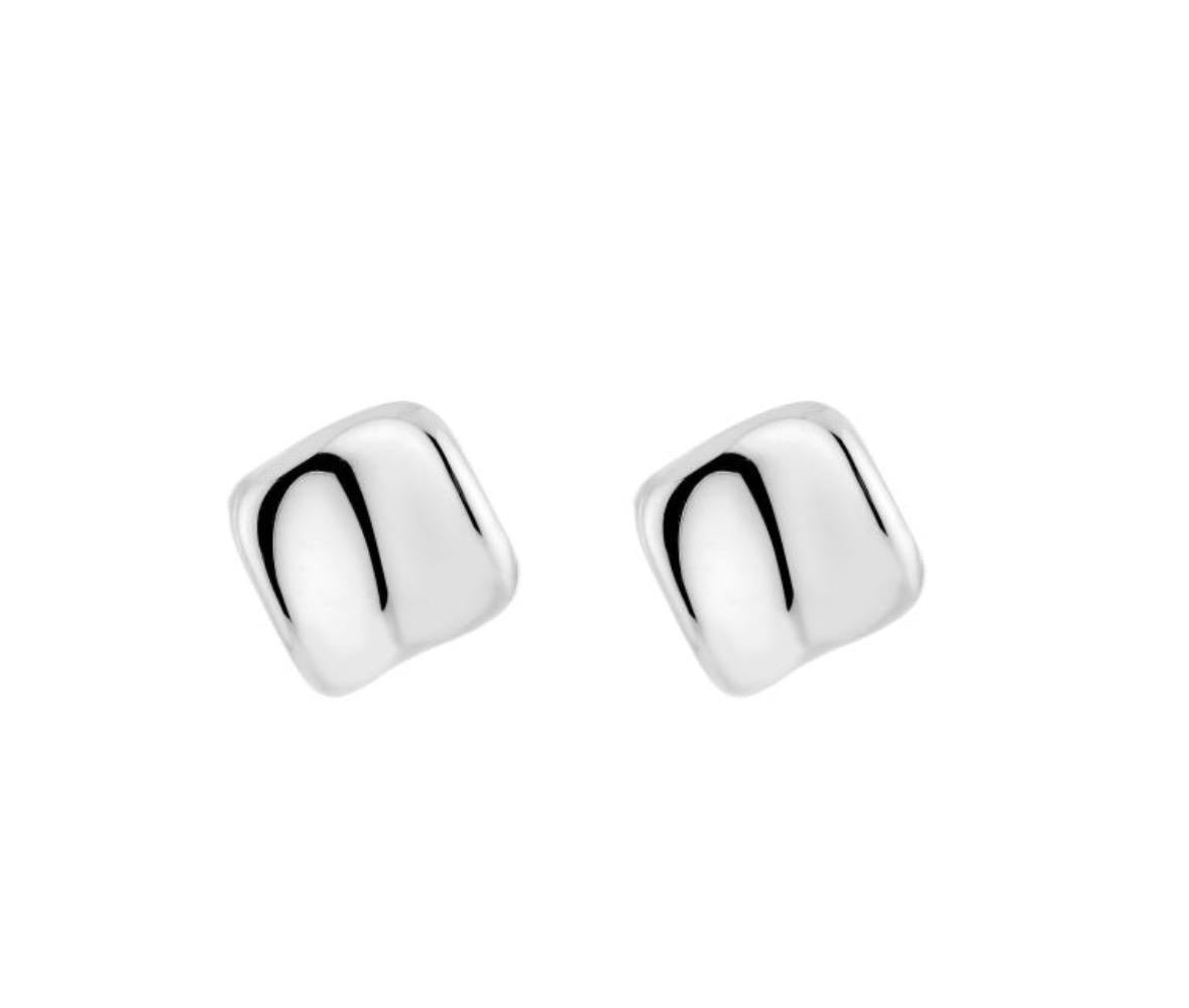 Square Oorbellen Zilver