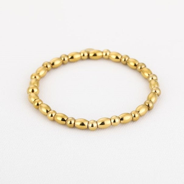 Oval Beads Armband