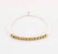 Half-Pearl Beads Armband