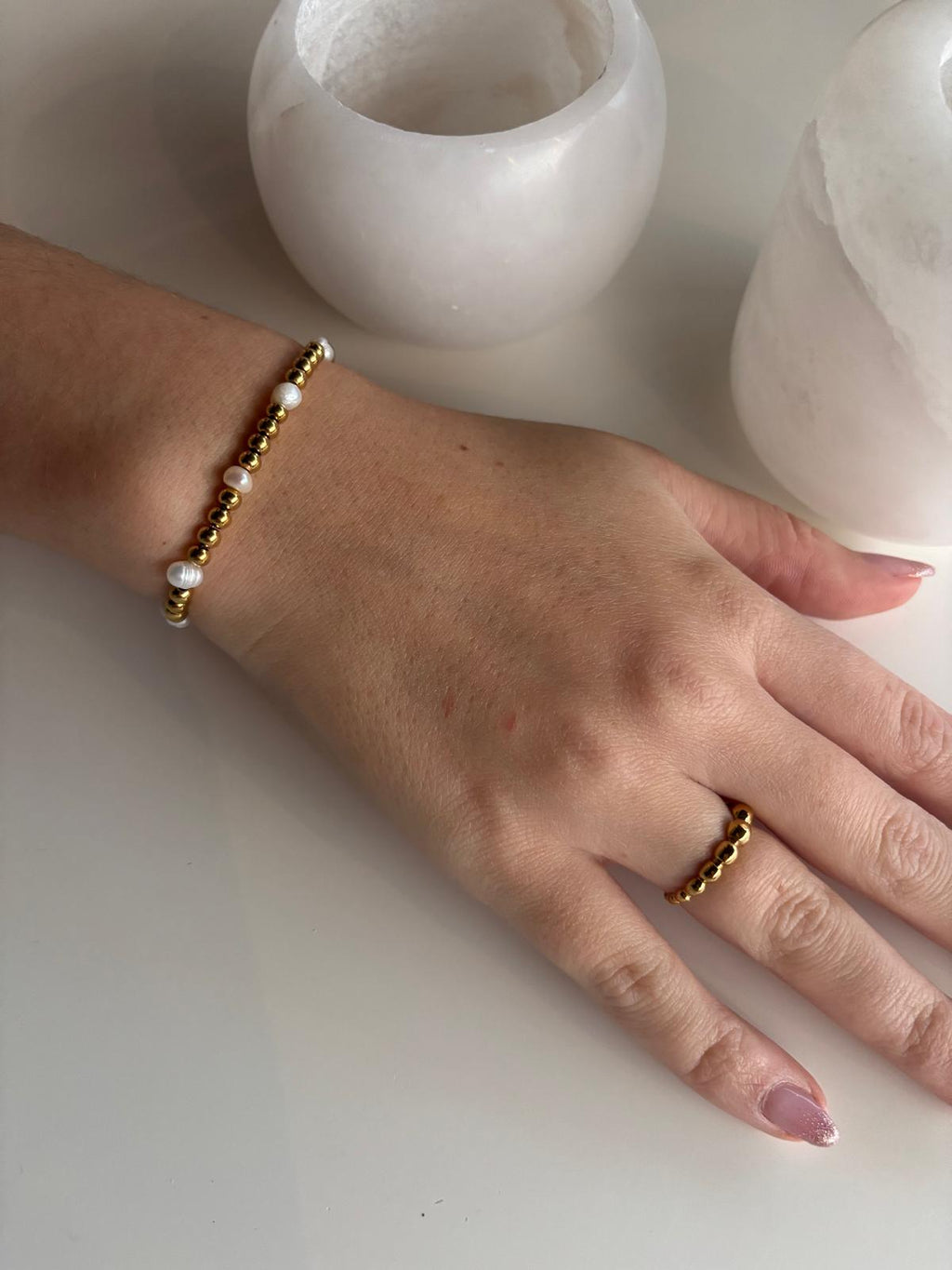 Mix Pearl Beads Armband